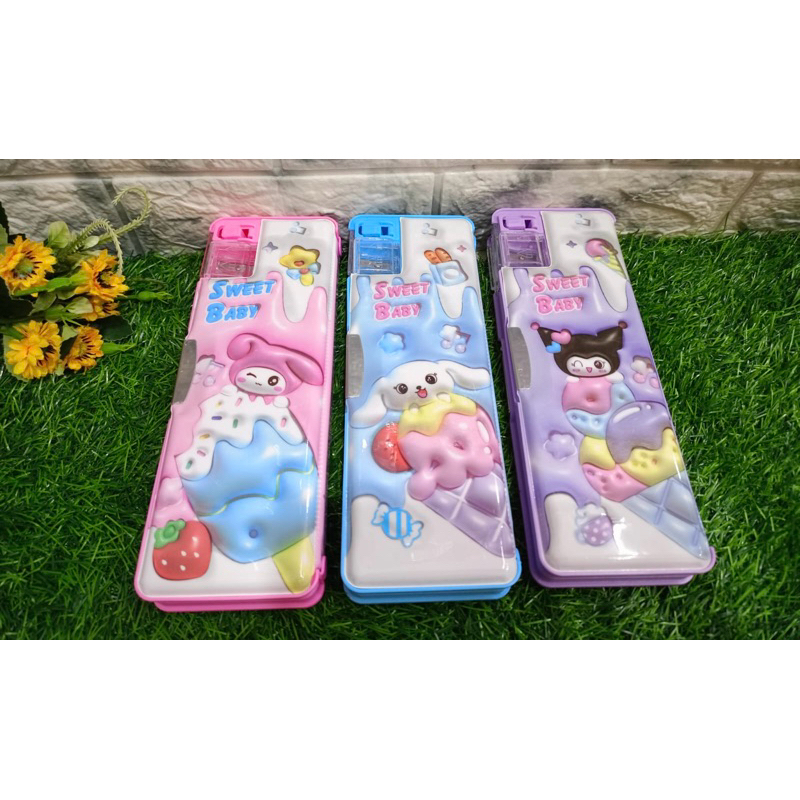 

Pensil Case / Tempat pensil / kuromi / cinamonrol / sanrio