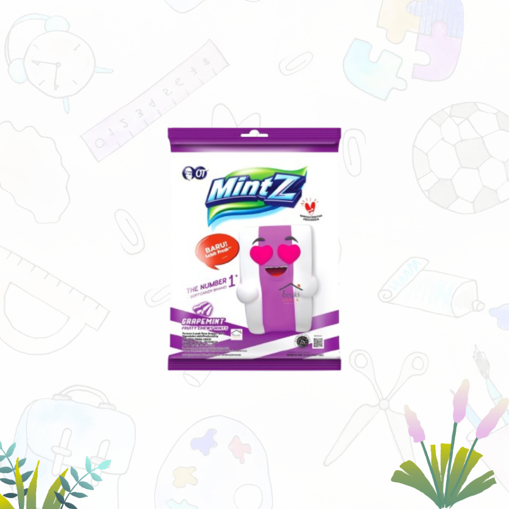 

PERMEN MINTZ GRAPE MINT ISI 50 PCS (PCS)