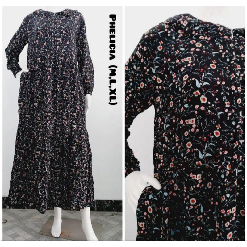 Gamis wanita phelicia