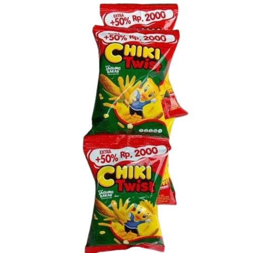 

Chiki Twist Roasted Corn Makan Ringan Stick Jagung 22 Gram
