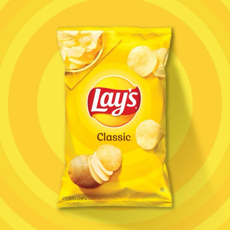 

LAYS Potato Chips 6.5 oz lays potato chips snack import from USA