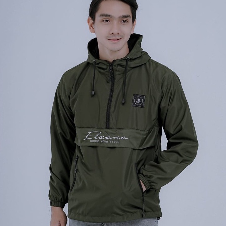 murah Cougle Man Elzano  Jaket Parasut Pria dan Wanita