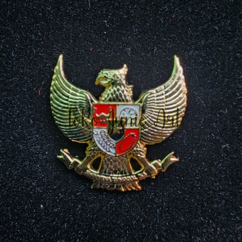 PIN BROS GARUDA SEPUH EMAS 3 CM