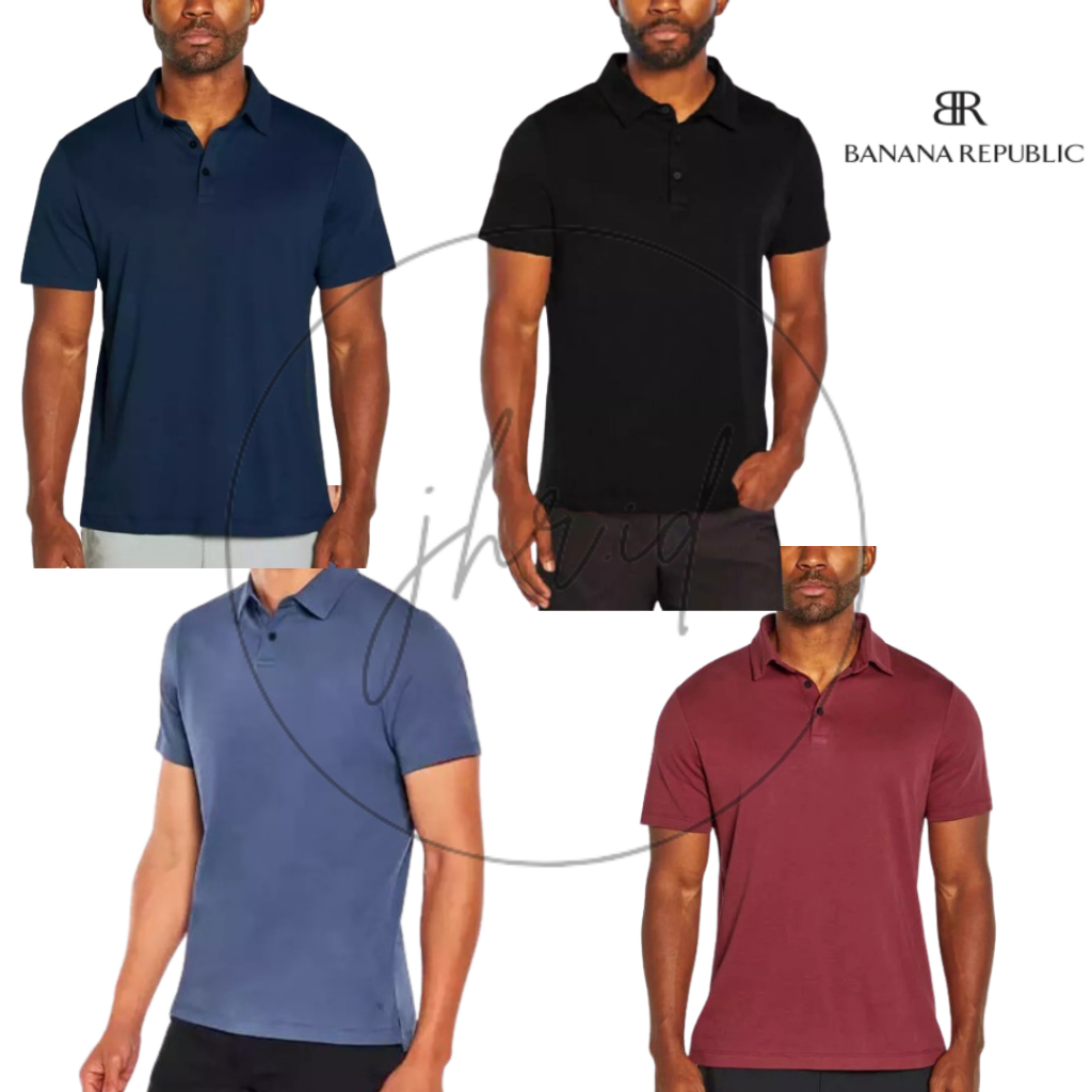 Banana Republic Men's Luxe Touch Performance Polo Shirt