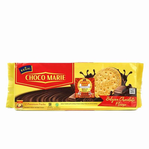 

Regal CHOCO Marie Belgian Choco Biskuit Coklat 96 gr.