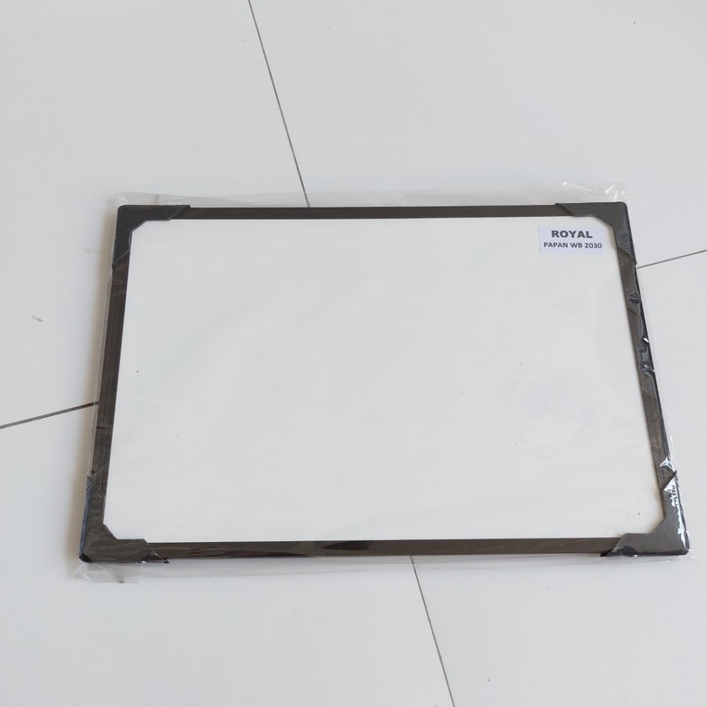 

1 BUAH Whiteboard 20x30cm Papan Tulis Bolak Balik Kapur Spidol