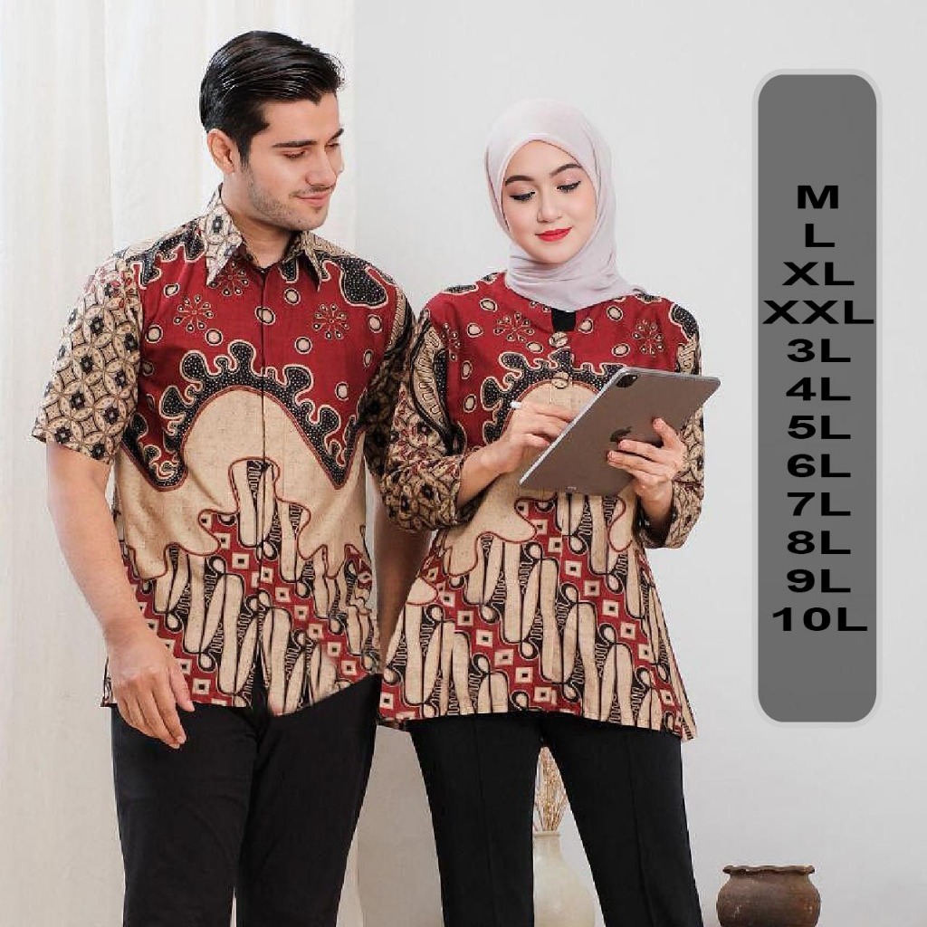 Atasan Batik Dolby Dolbi Dobby Doby Tenun Sutra Tulis Halus Katun ATBM Baron ,Sarombit Atasan Tunik 