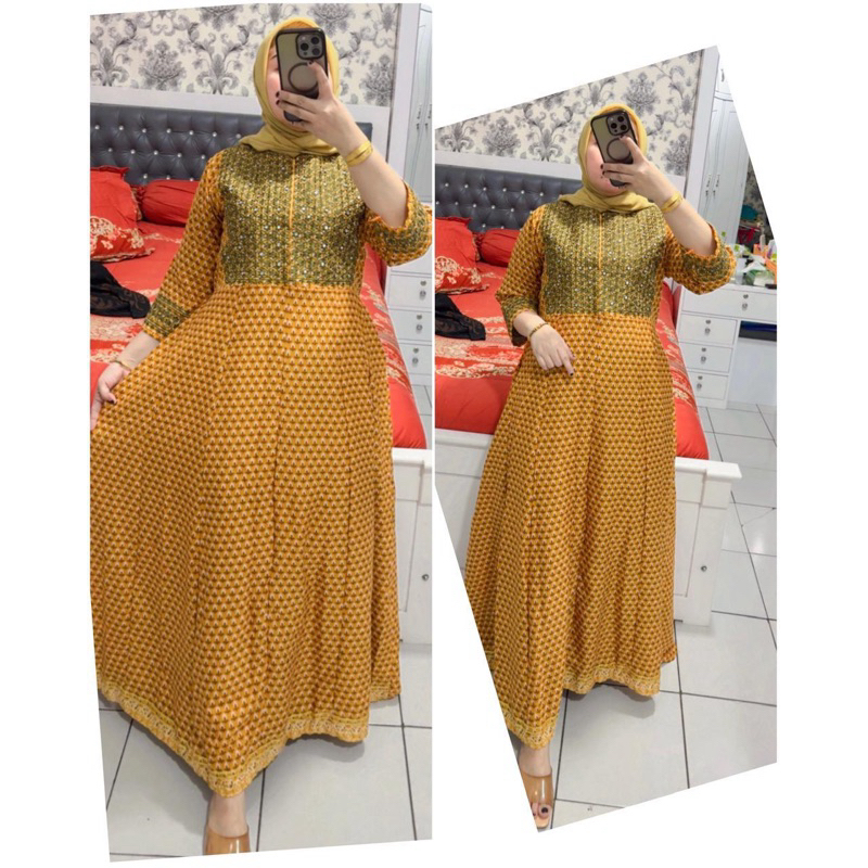Gamis Bangkok Terbaru Super Premium Mewah Mayung Dress India