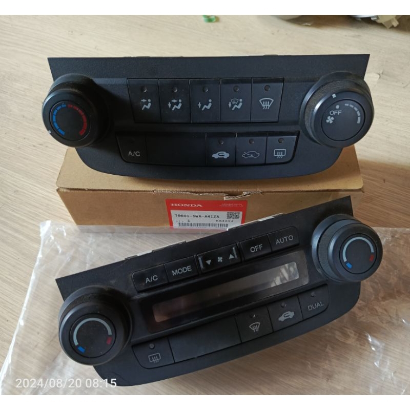 Panel AC Climate control AC CRV gen3 2.0cc & 2,4cc
