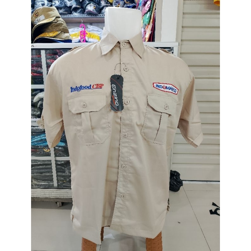 Kemeja Kerja Seragam Kerja Baju Pdh Indofood CBP Indomarco