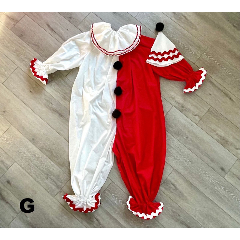 Jumpsuit anak kostum merah putih karnaval Agustusan