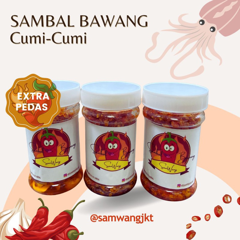 

SAMWANG JKT - Sambal Bawang Cumi