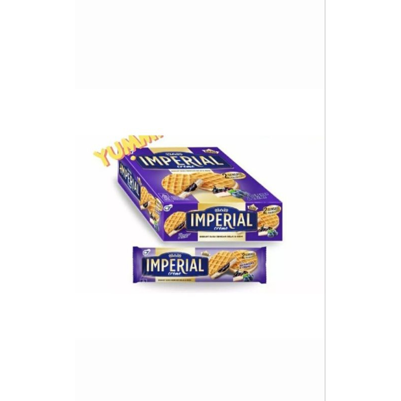 

IMPERIAL creme Blueberry 27 gr Box isi 12pcs