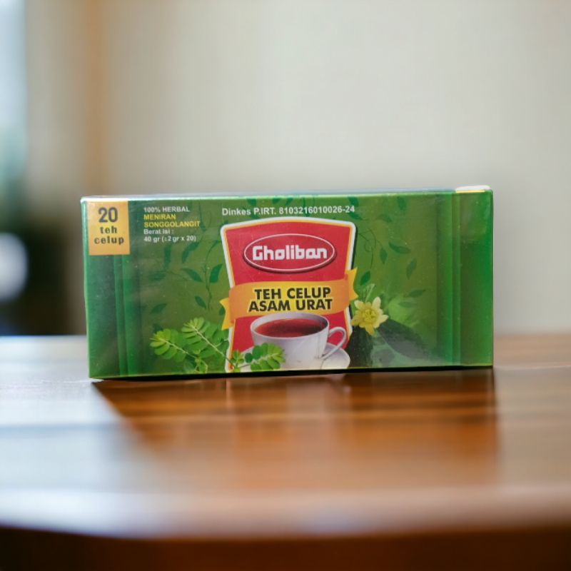 

Teh Celup Asam Urat isi 20