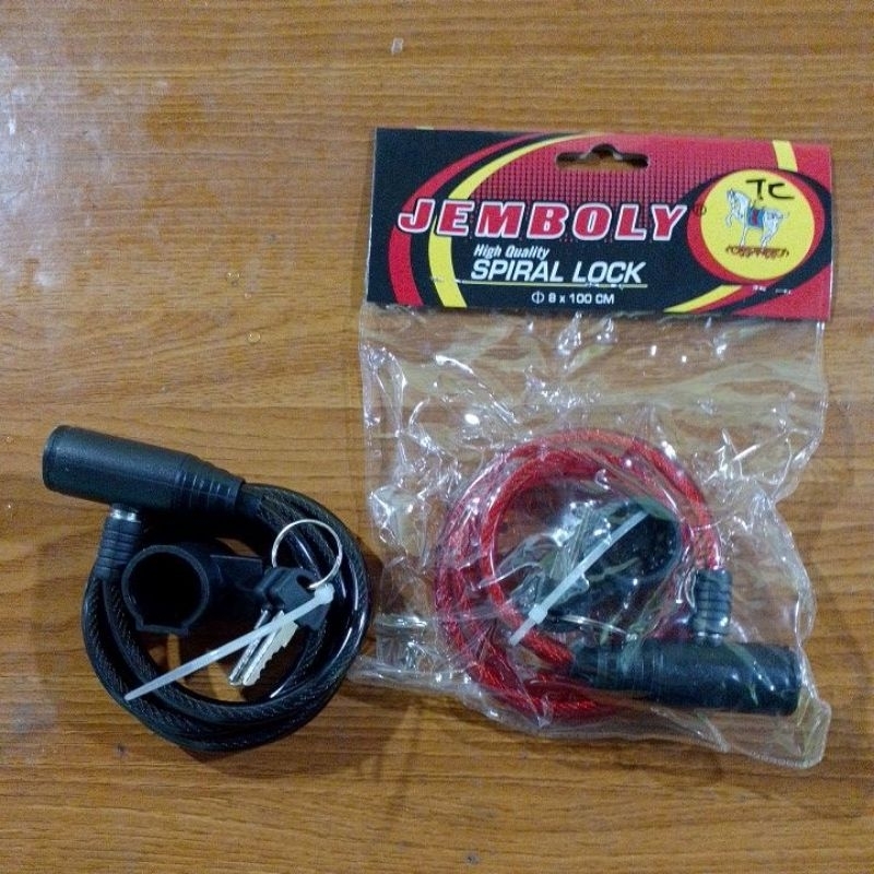 gembok sepeda jemboly