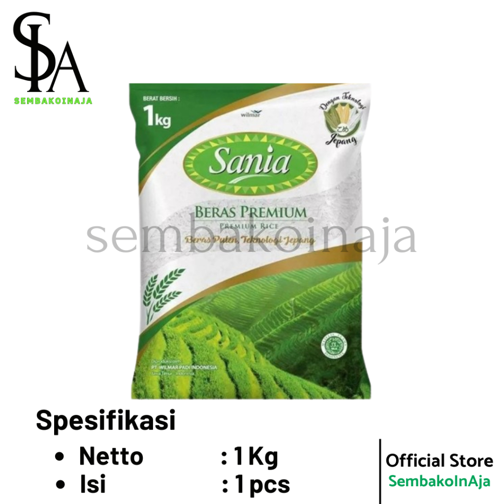 

[ SANIA ] Beras Premium 1Kg