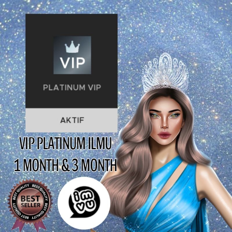 VIP PLATINUM IMVU PREPAID CARD