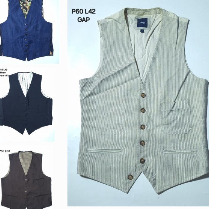 Diskon Rompi Preloved Formal  Vest Second Jas Dewasa2