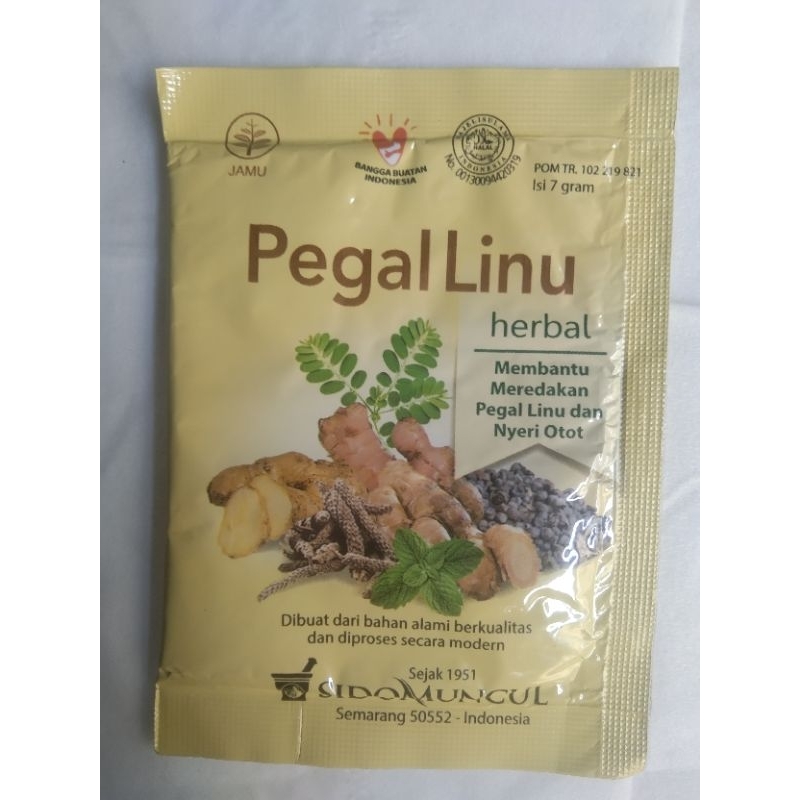 

JAMU SIDOMUNCUL PEGAL LINU ISI 10 SACHET