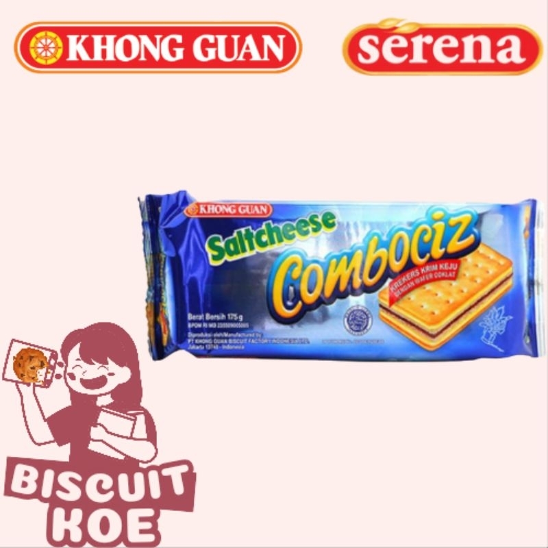 

Khong Guan Saltcheese Combociz 175g