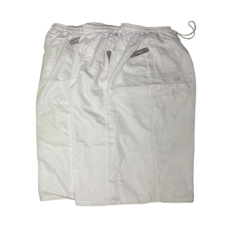 Celana Putih Pria 7/8 Umroh & Haji |Celana Putih 7/8 Cocok Buat Daleman Sarung Gamis