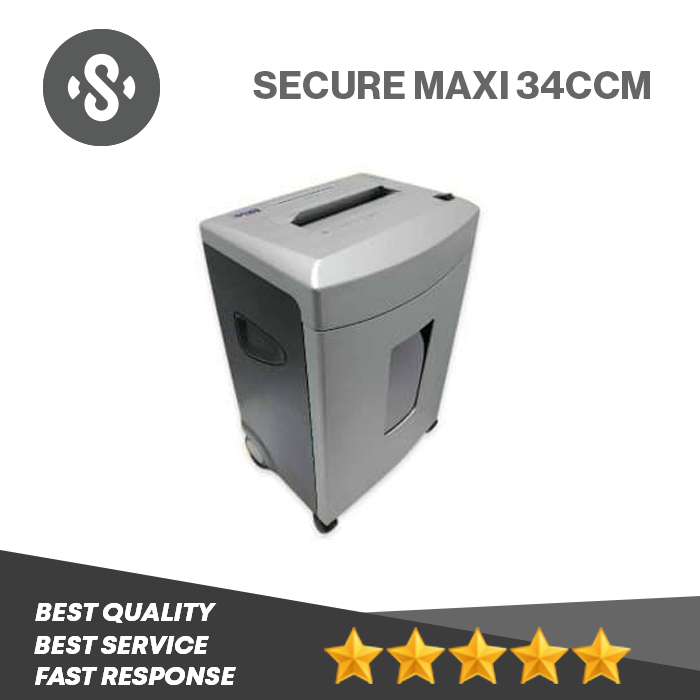 Mesin Penghancur Kertas Secure Maxi 34CCM