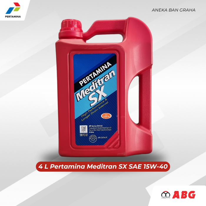 Pertamina Meditran SX SAE 15W-40 4 liter