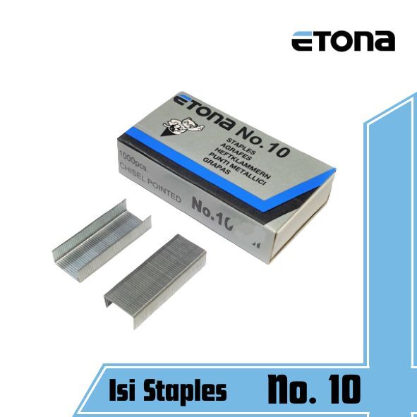 

(PCS) ISI STAPLES ETONA NO.10 / ETONA NO.10 / ISI STAPLES ETONA