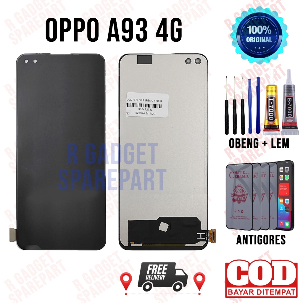 Lcd Oppo A93 4G Original OEM Quality Lcd Touchscreen Oppo A93 4G Fullset