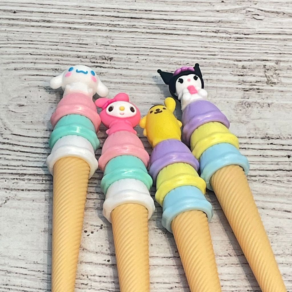 

Pulpen Gel Karakter Sanrio Es Krim Cone Tinta Gel Hitam 0.5 mm PGK 1431 - bolpoint elastis unik aesthetic korea viral 1 pack alat tulis lucu sovenir hadiah
