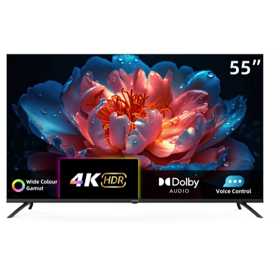 CHANGHONG U55QCN1 TV QLED 55 INCH GOOGLE TV SMART TV 55 INCH TV DIGITAL 4K CHANGHONG 55 " 55QCN1 NEW