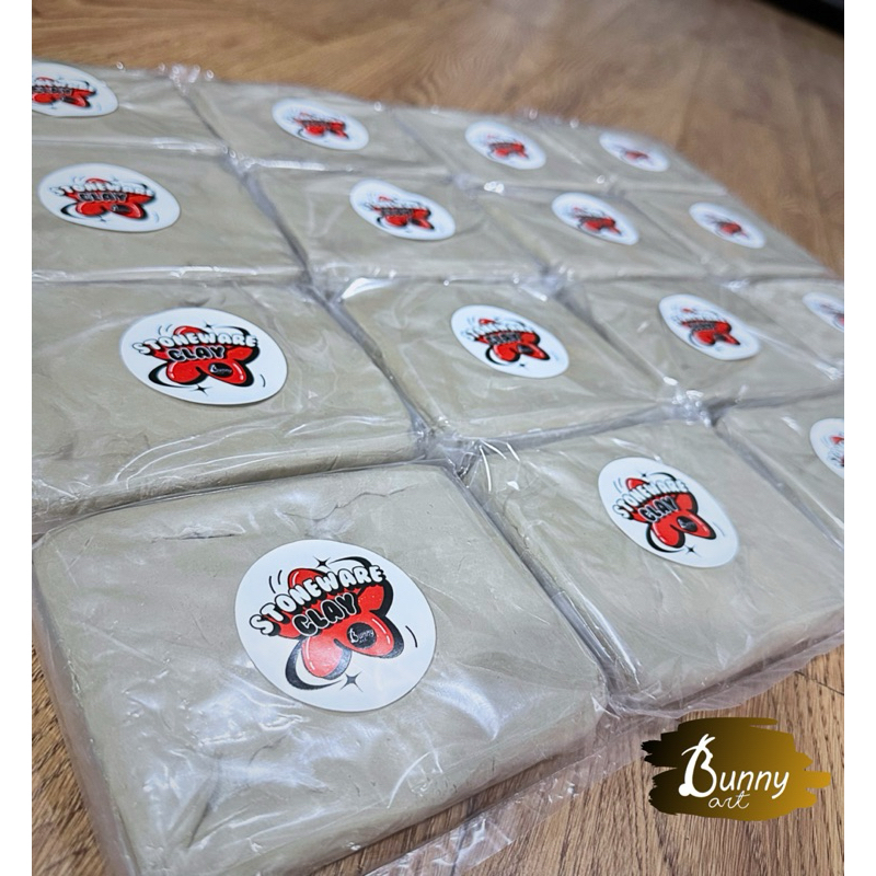 stoneware clay / prakarya / kerajinan tanah liat by Bunny Art