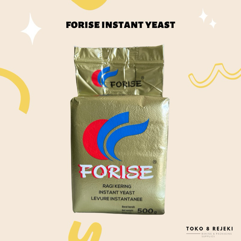 

FORISE INSTANT YEAST / RAGI KERING INSTANT 500 GR
