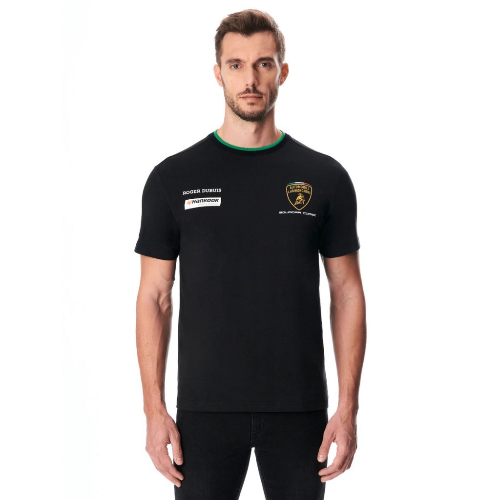 LAMBORGHINI 100% Original ITALY Baju Kaos TShirt Pria Black