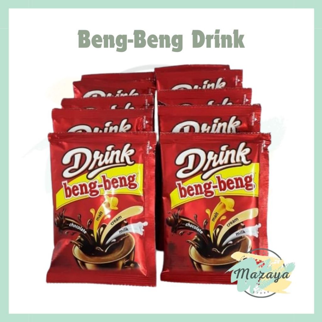 

BENG BENG DRINK SACHET 1 RENCENG ISI 10 PCS X 30GR - MAZAYA HOMESTORE