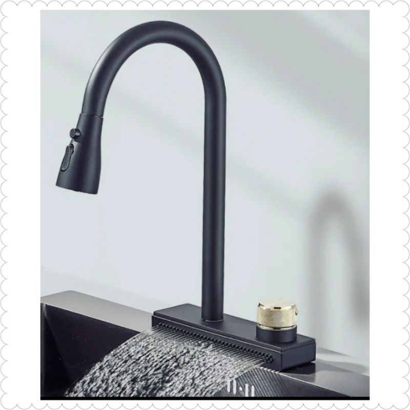 Kran Tarik Dapur/Kran Multifungsi Wastafel Dapur/Kran Air terjun