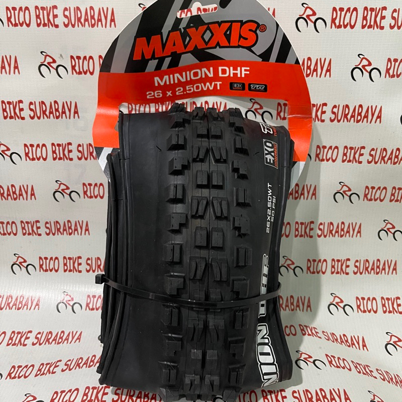 BAN LUAR MAXXIS MINION DHF 26x2.50WT EXO TR