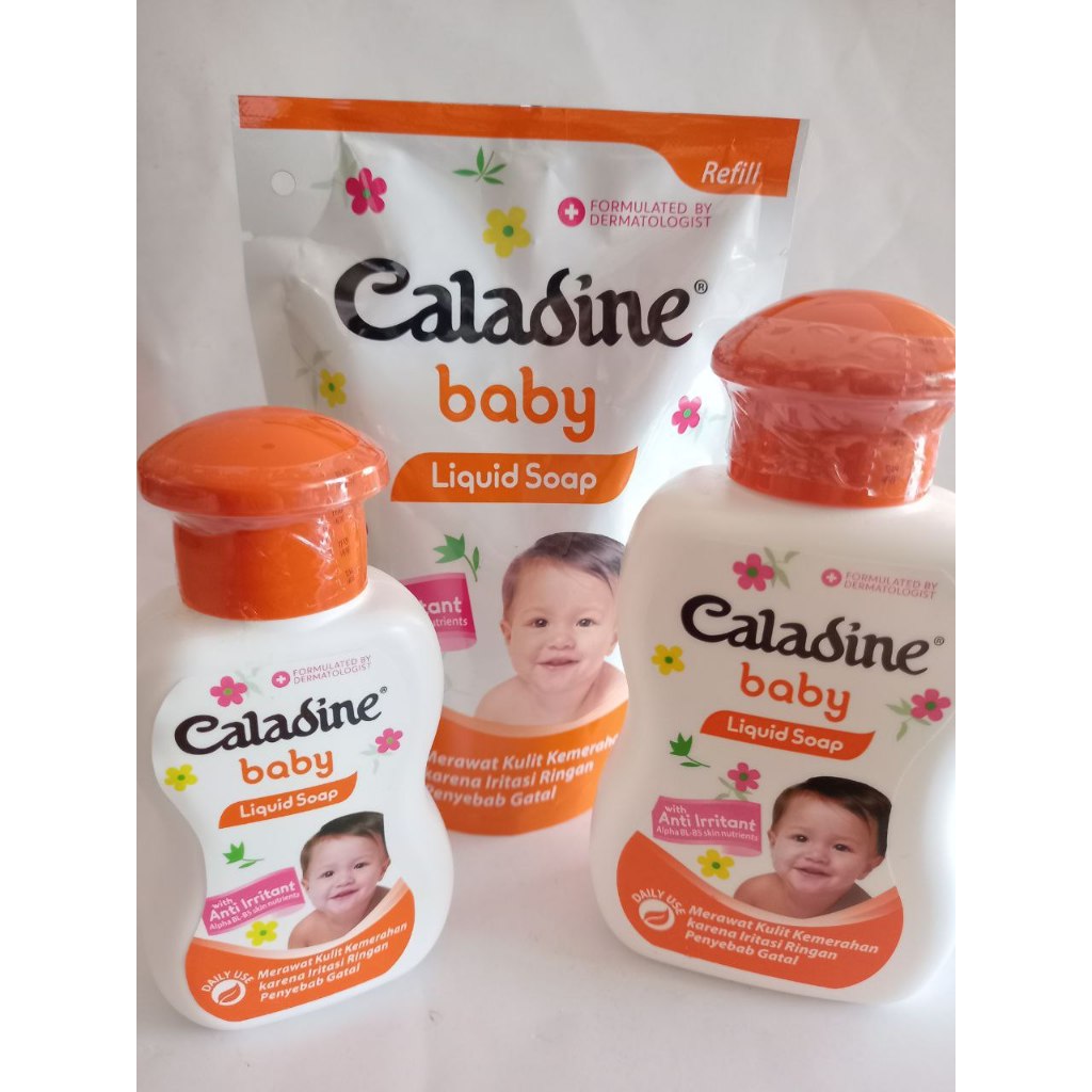 Caladine Baby / Bedak Cair Sabun Cream / Perawatan Kulit Bayi Kemerahan Iritasi Biang Keringat