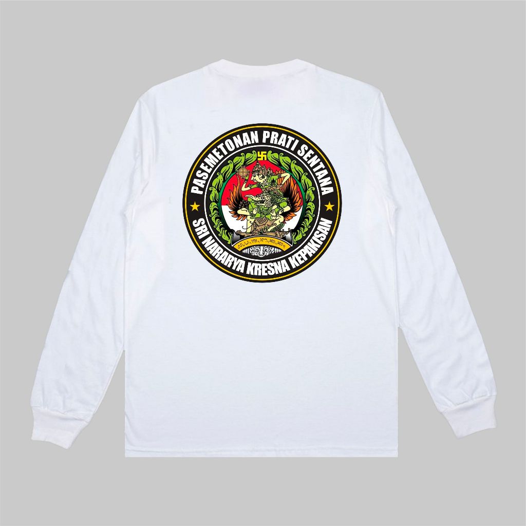 KEPAKISAN | TANGAN PANJANG | BALIARTWEAR | BAJU KATA KATA BALI | OLEH OLEH BALI | Baju Kaos Premium 