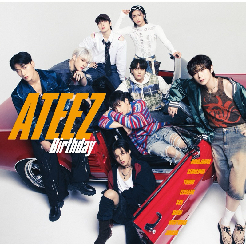 (Regular Edition) Japan Album ATEEZ – BIRTHDAY HONGJOONG ver. / SEONGHWA ver. /YUNHO ver. / YEOSANG 