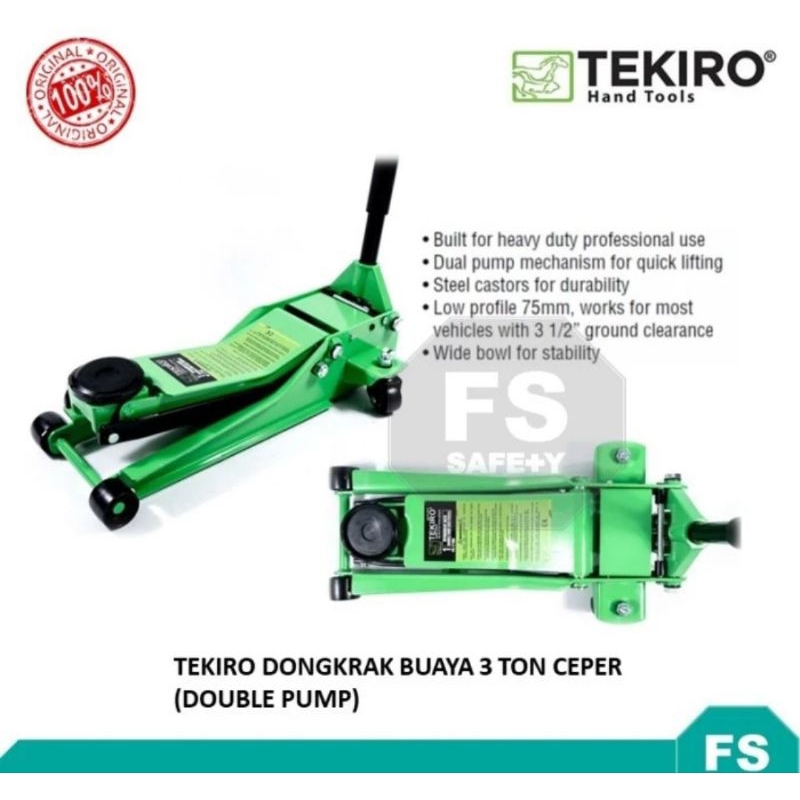 Dongkrak Buaya Tekiro 3 Ton