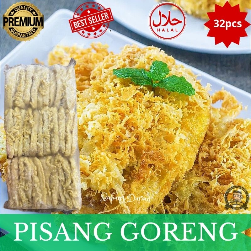 

PISANG GORENG KIPAS FROZEN ISI 32PCS HALAL ENAK BERKUALITAS TINGGAL GORENG PRAKTIS