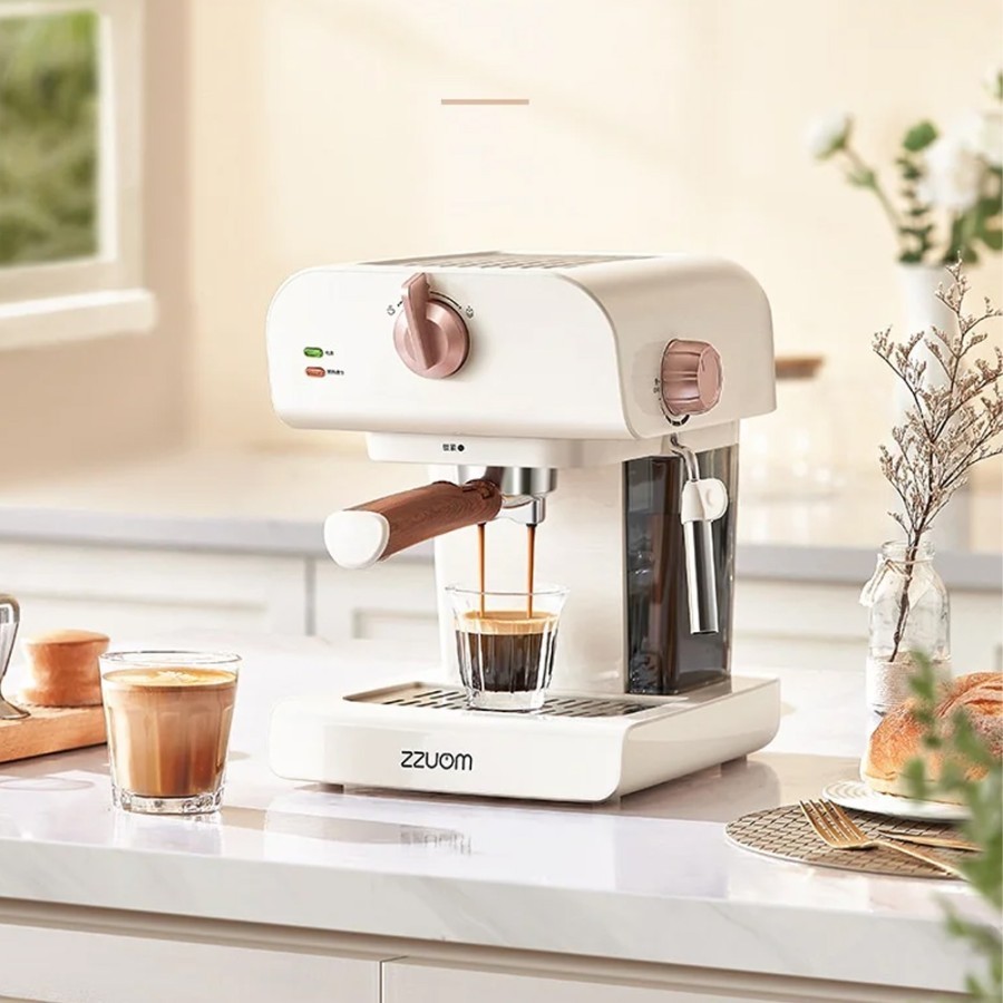Mesin Kopi 20 Bar 800ml Espresso Coffee Maker Frothing 850w ZZUOM CM6867