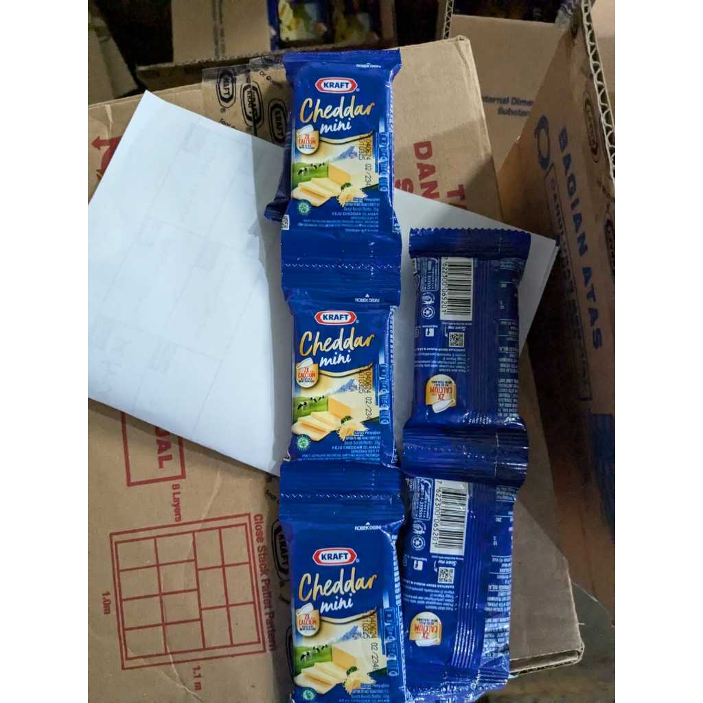 

Kraft Keju Cheddar Reguler(mini) 30gr