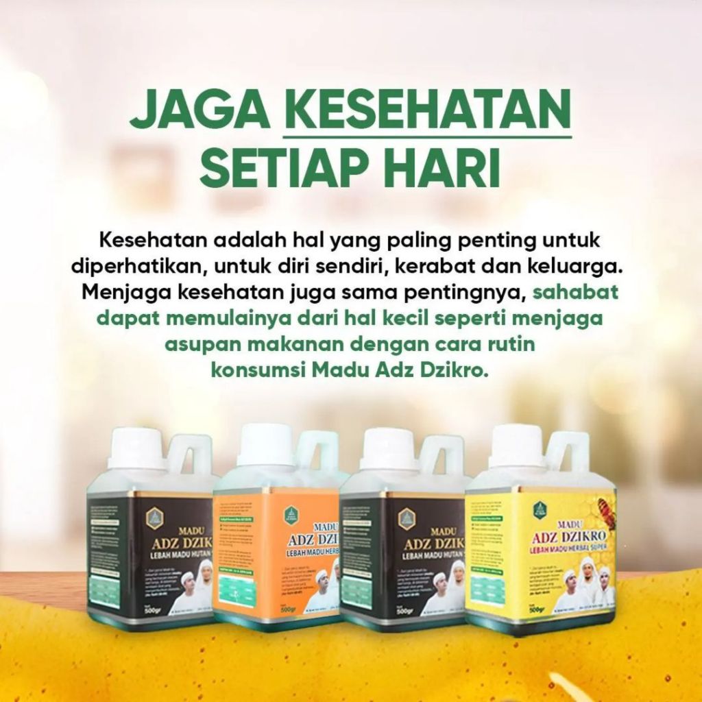 

MADU ADZ DZIKRO Adzikro Herbal Hutan Sarang Super Hitam Pahit Kemasan Pengganti