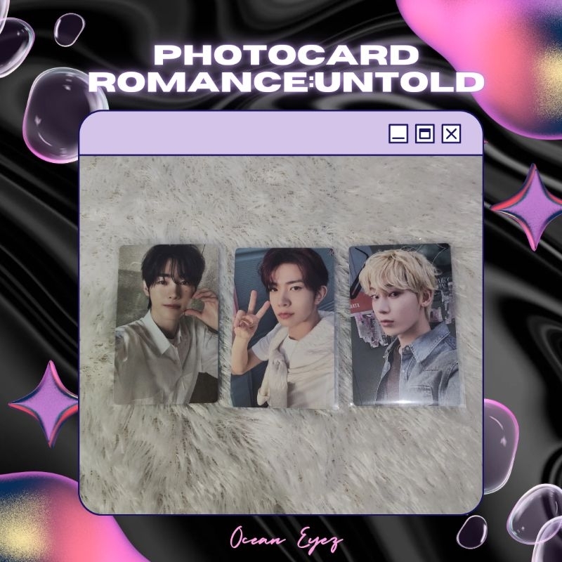 [WTS/Want To Sell] Official Photocard Heeseung Sunghoon Sunoo Enhypen - Romance : Untold Weverse ver