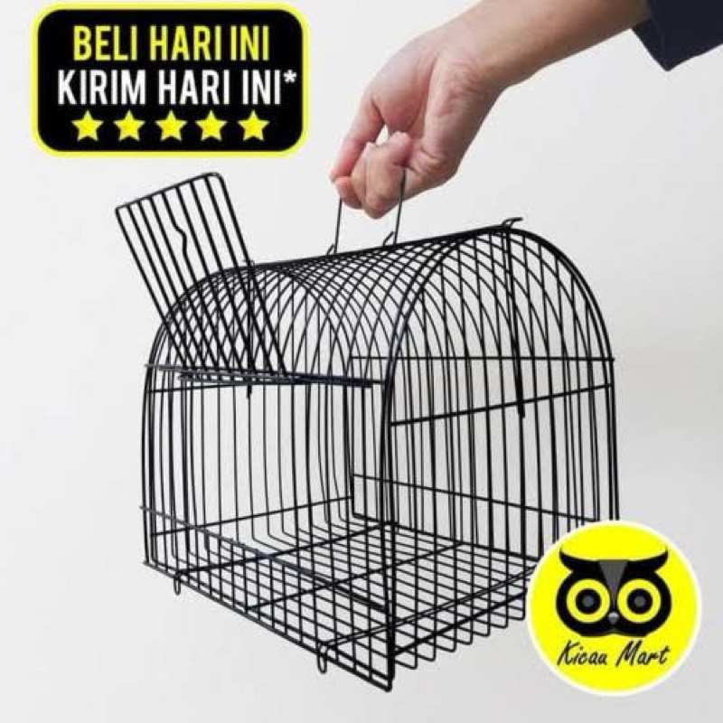 SANGKAR KANDANG BESI MINI UNTULAN BURUNG HAMSTER DLL