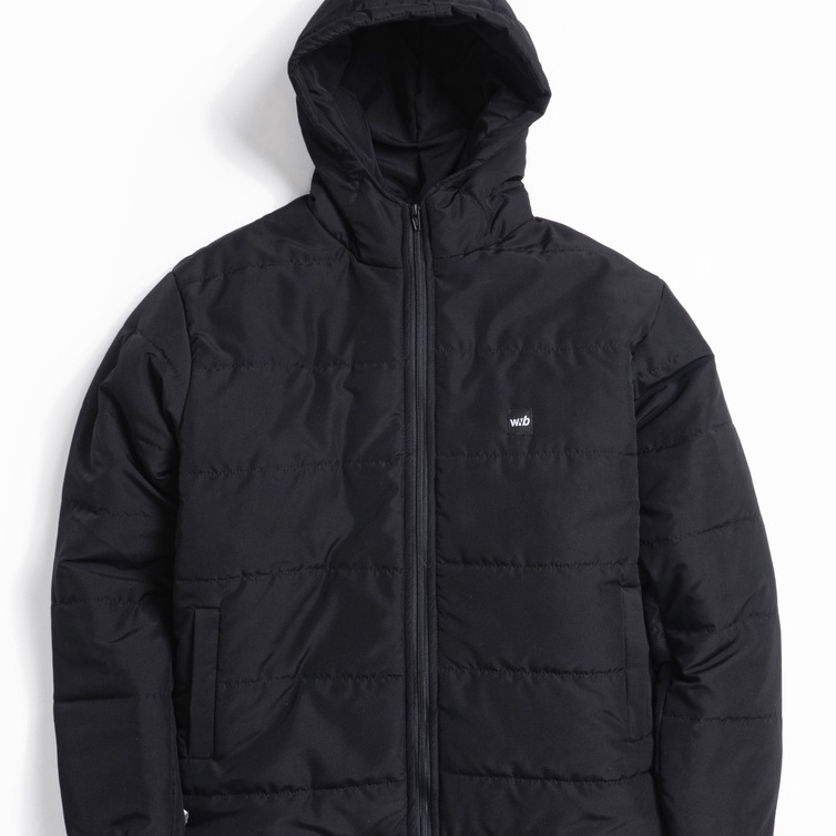 Cepat Lune Puffer Jacket Black  Jaket Puffer Hitam  WNB Indonesia