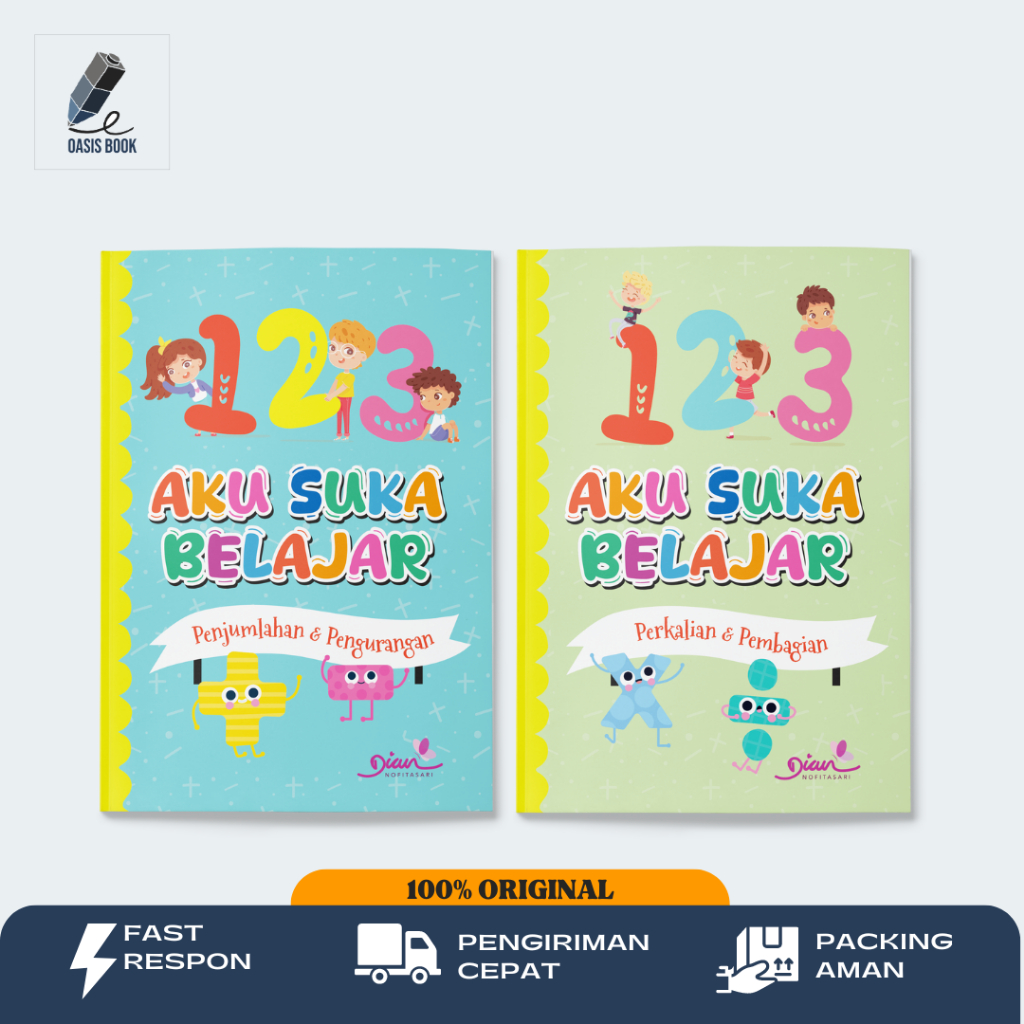 Paket Belajar Penjumlahan dan Pekalian untuk Anak 5 Tahun ++