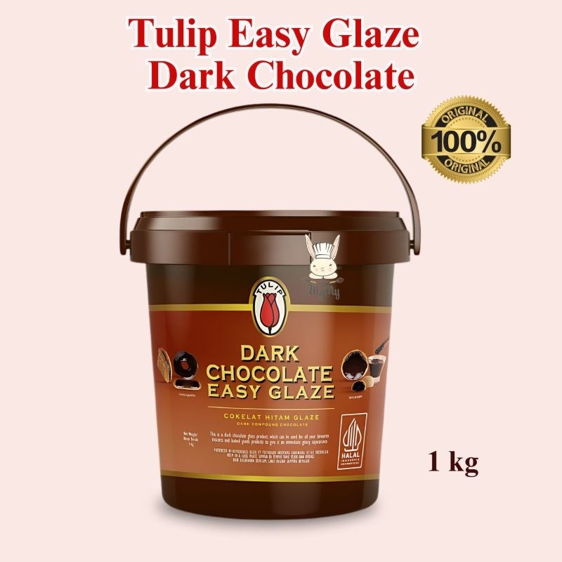 

Tulip Easy Glaze Dark Chocolate 1kg